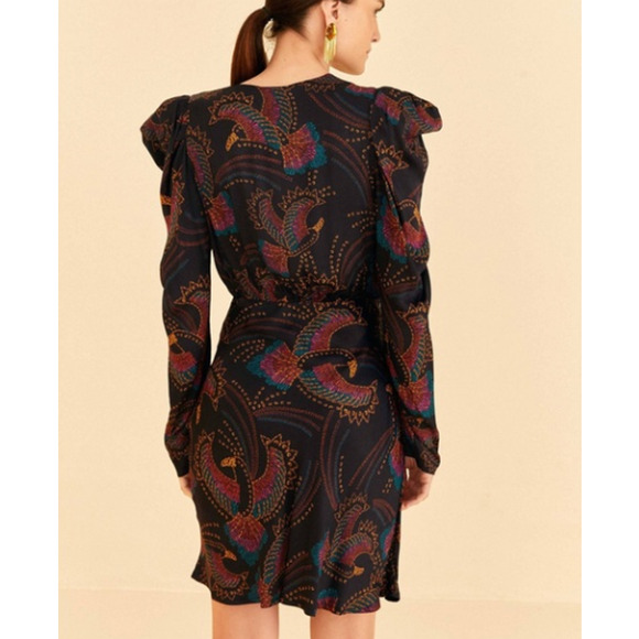 NWT Farm Rio Sequin Toucans Mini Dress - Picture 15 of 15